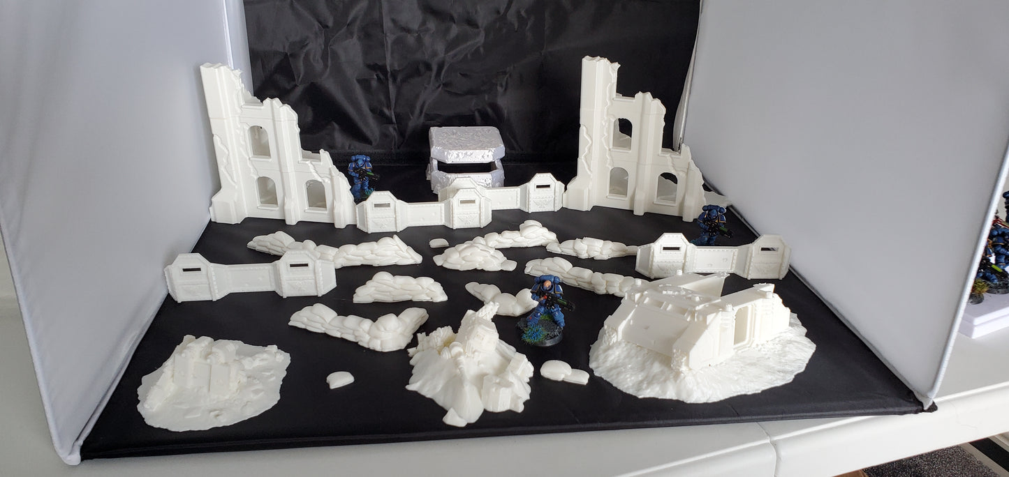terrain scenery For War Games like Warhammer 40k