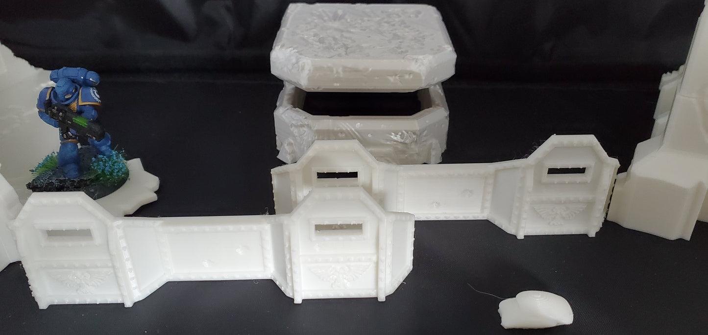 terrain scenery For War Games like Warhammer 40k