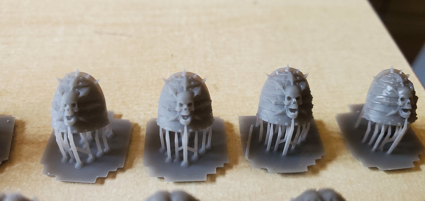 Amour pad upgrade for chaos marines