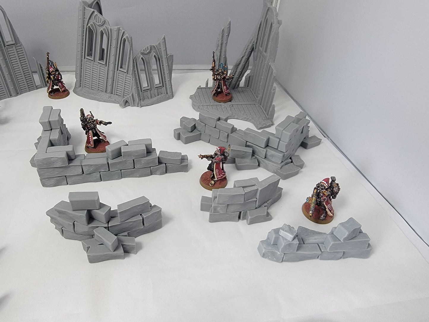 (Copy) terrain for mini gaming like 40k Mix of different terrain
