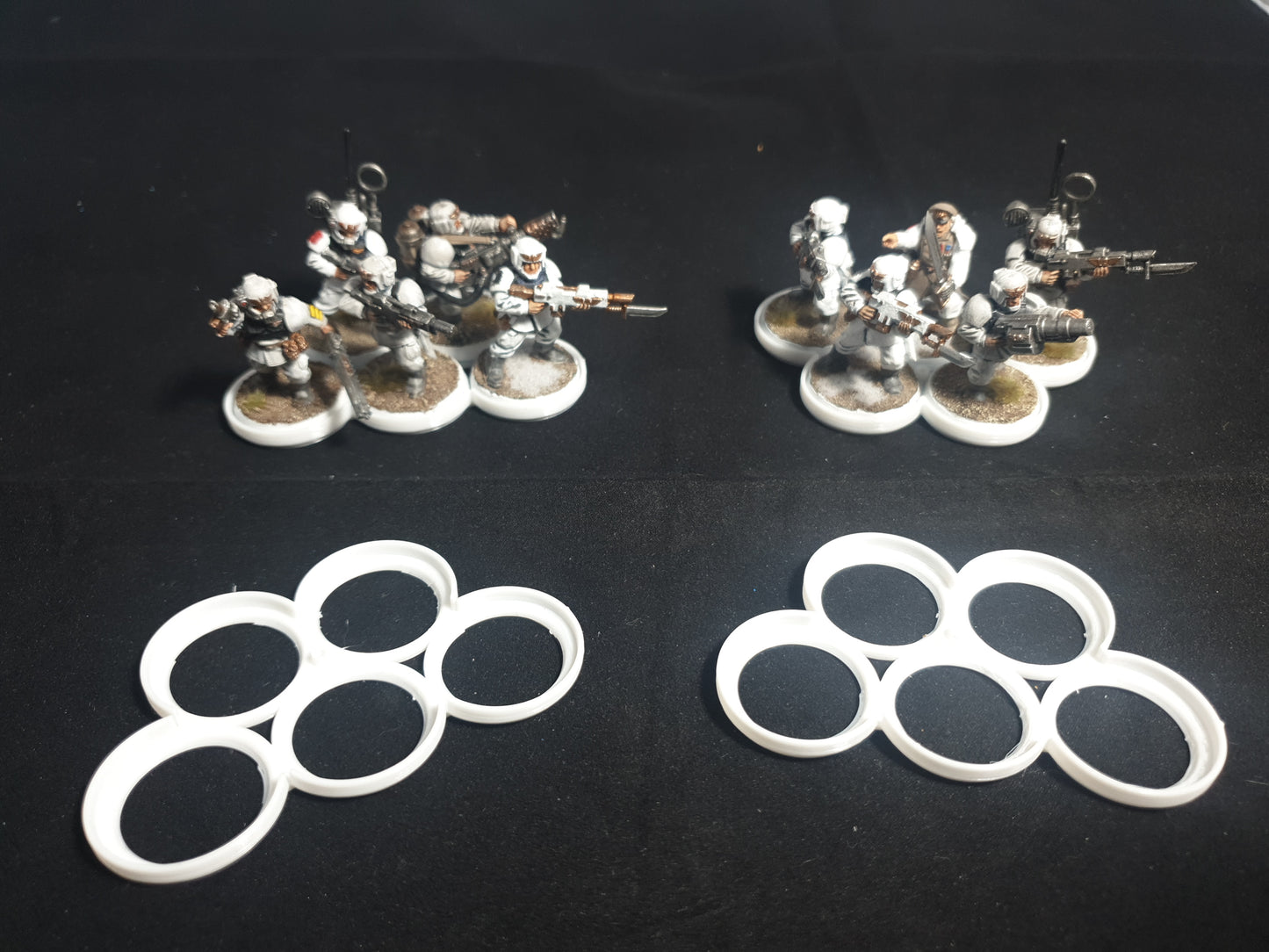 Copy of 15 pack of 25mm 5 space Warhammer Lotr 40k Age Of Sigmar Movement Trays