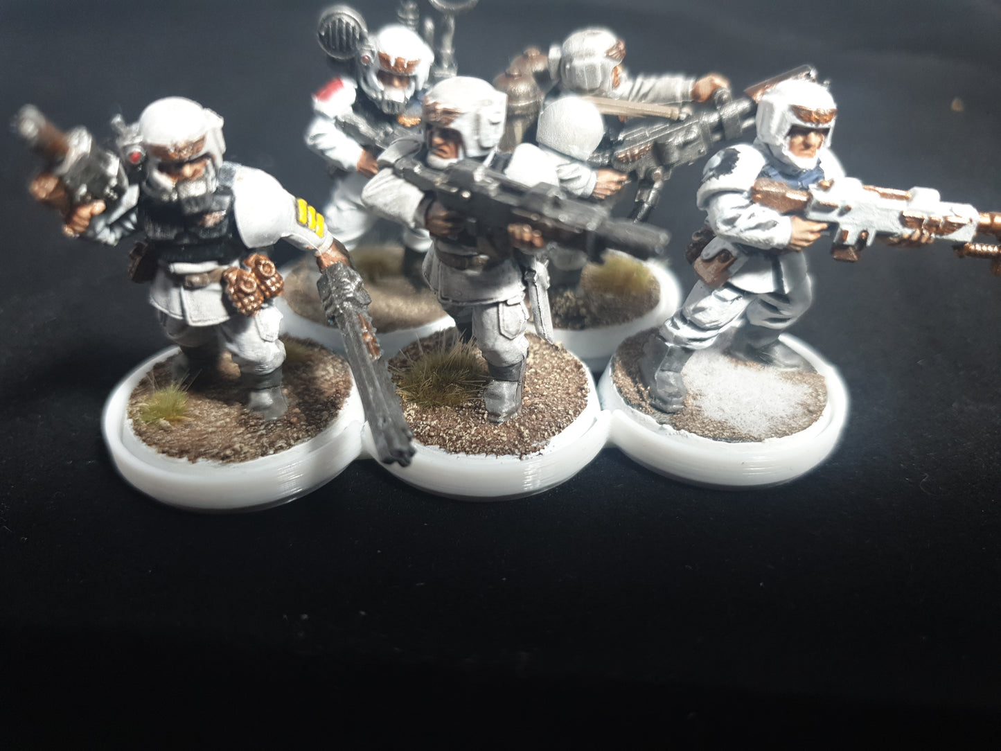 Copy of 15 pack of 25mm 5 space Warhammer Lotr 40k Age Of Sigmar Movement Trays