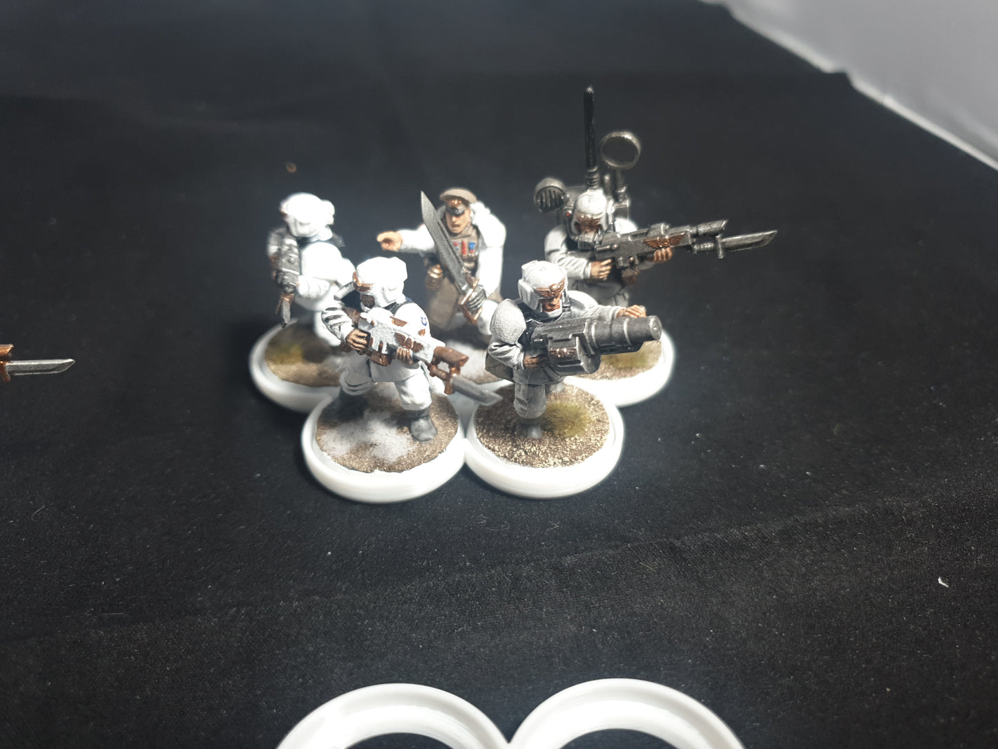 Copy of 15 pack of 25mm 5 space Warhammer Lotr 40k Age Of Sigmar Movement Trays