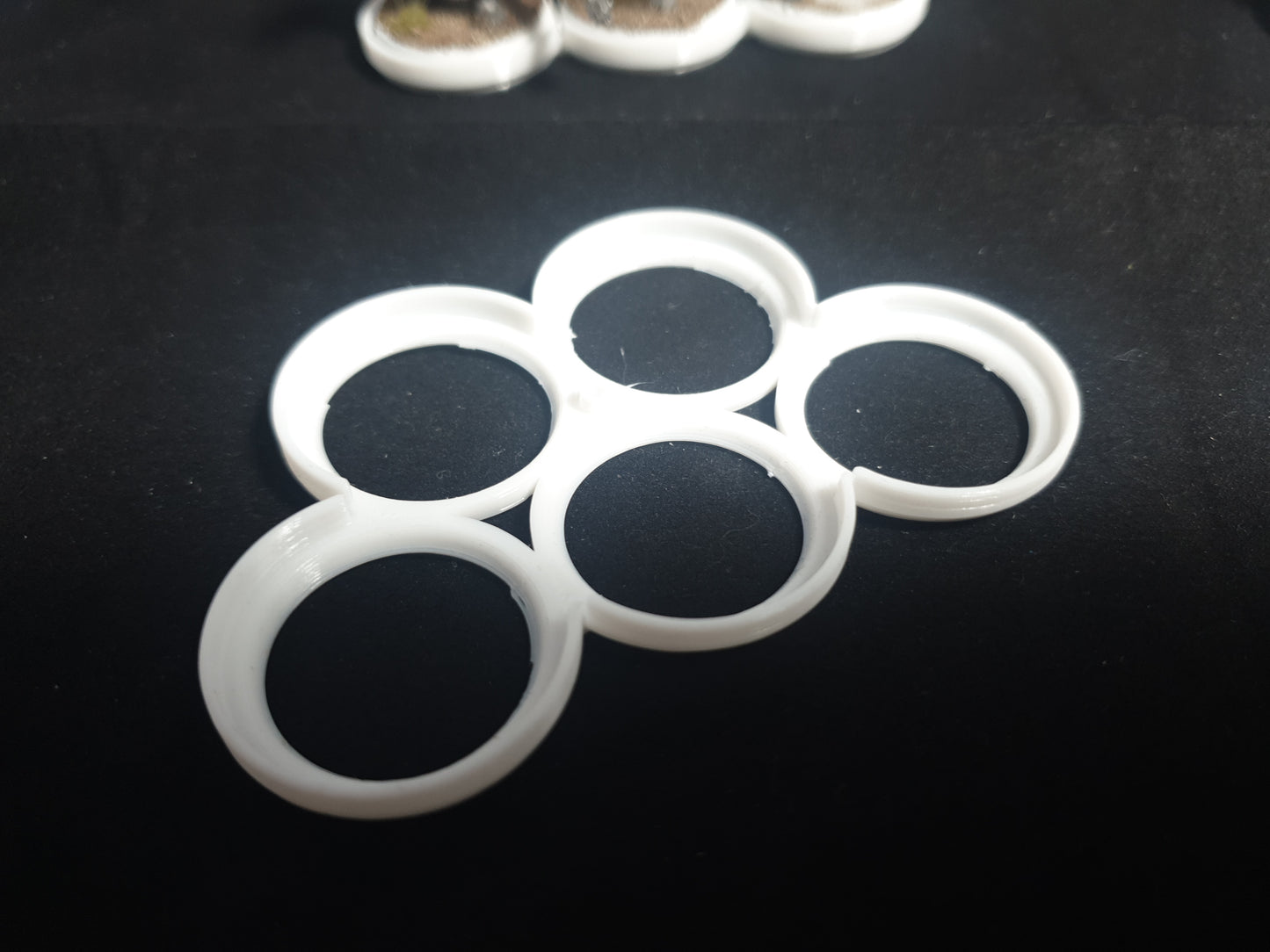 Copy of 15 pack of 25mm 5 space Warhammer Lotr 40k Age Of Sigmar Movement Trays