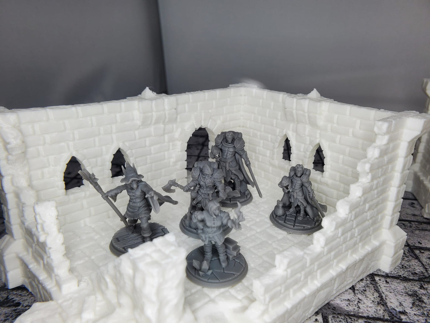 Terrain for games like D&D 2 Buildings 5 Heroes