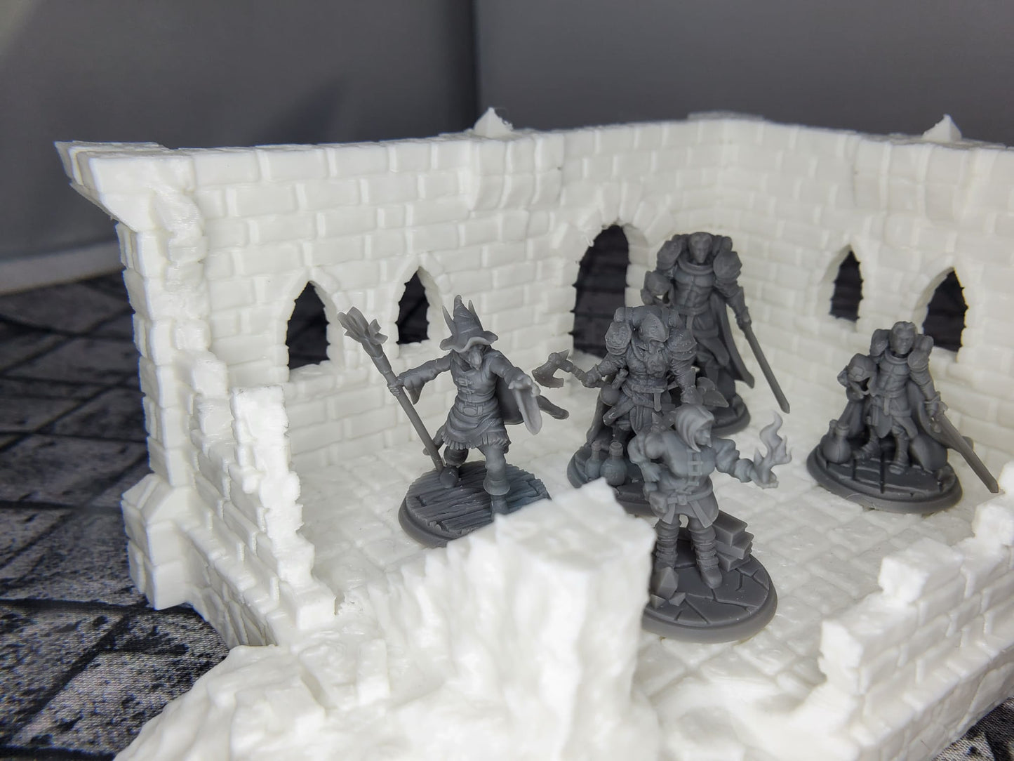 Terrain for games like D&D 2 Buildings 5 Heroes