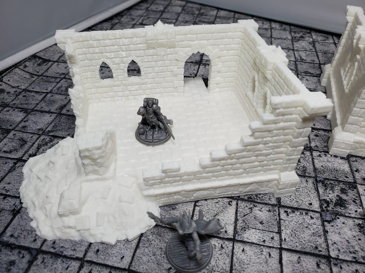Terrain for games like D&D 2 Buildings 5 Heroes