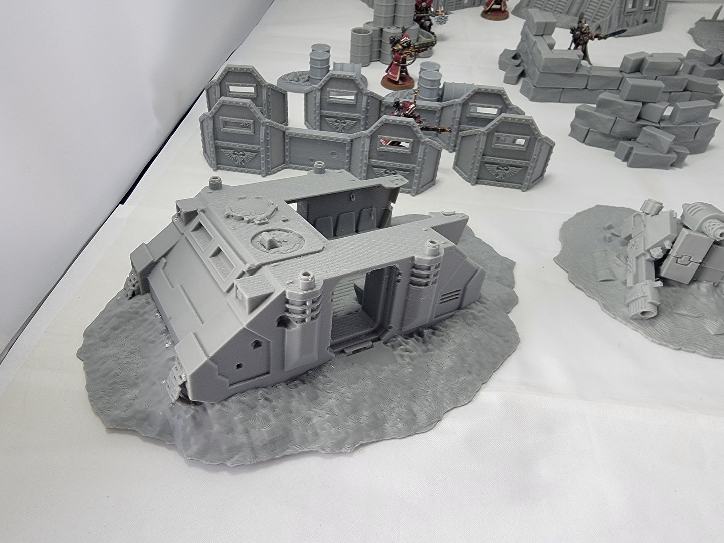 (Copy) terrain for mini gaming like 40k Mix of different terrain