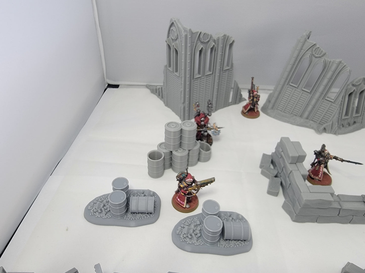 (Copy) terrain for mini gaming like 40k Mix of different terrain