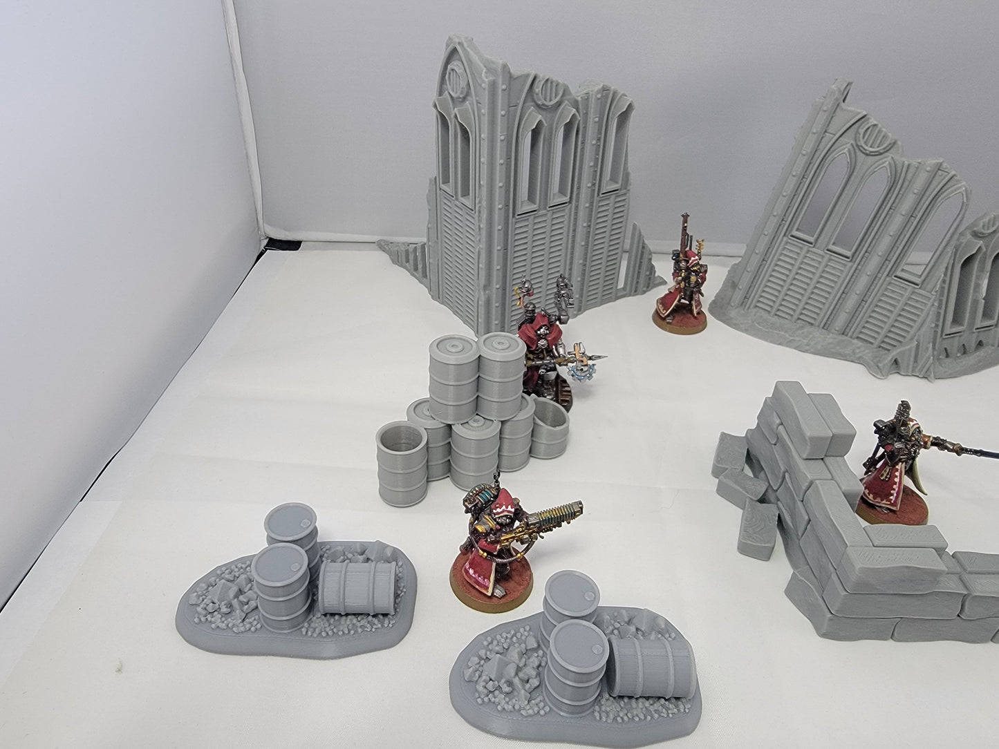 (Copy) terrain for mini gaming like 40k Mix of different terrain
