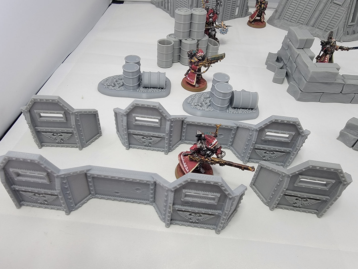 (Copy) terrain for mini gaming like 40k Mix of different terrain