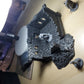 Dungeon and dragons figures and 2 buildings