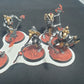 4 -5 figure movement tray in white 32mm