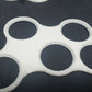 4 -5 figure movement tray in white 32mm