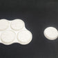 3 - 32mm movement tray with 15 broken earth bases for 40k age of sigmar lotr d&d