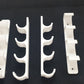 Whiteboard pen holders in white 4 pack