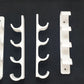 Whiteboard pen holders in white 4 pack