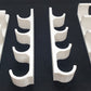 Whiteboard pen holders in white 4 pack