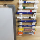 Whiteboard pen holders in white 4 pack