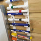 Whiteboard pen holders in white 4 pack