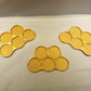 3 Gold 32mm 5 figure movement trays 40k aos