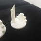 Hero bases in white for any table top hero