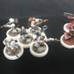 5- 5man 25mm movement trays in white cross pattern warhammer 40k any terrain games