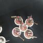5- 5man 25mm movement trays in white cross pattern warhammer 40k any terrain games