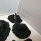 terrain scenery for minture gaming like 40k 2 buildings 1 wreaked rhino 2 wreaked dreadnoughts sandbags 6 defense barriers in black