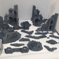 terrain for mini gaming like 40k Mix Of Different Buildings Sandbags Bunkers Defence Walls