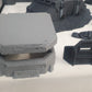 terrain for mini gaming like 40k Mix Of Different Buildings Sandbags Bunkers Defence Walls